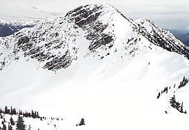 スキー写真：バンフ、キッキングホース