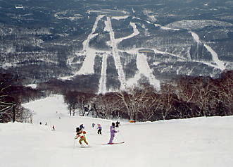 スキー写真：安比