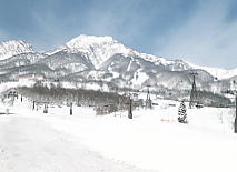 スキー写真：赤倉温泉